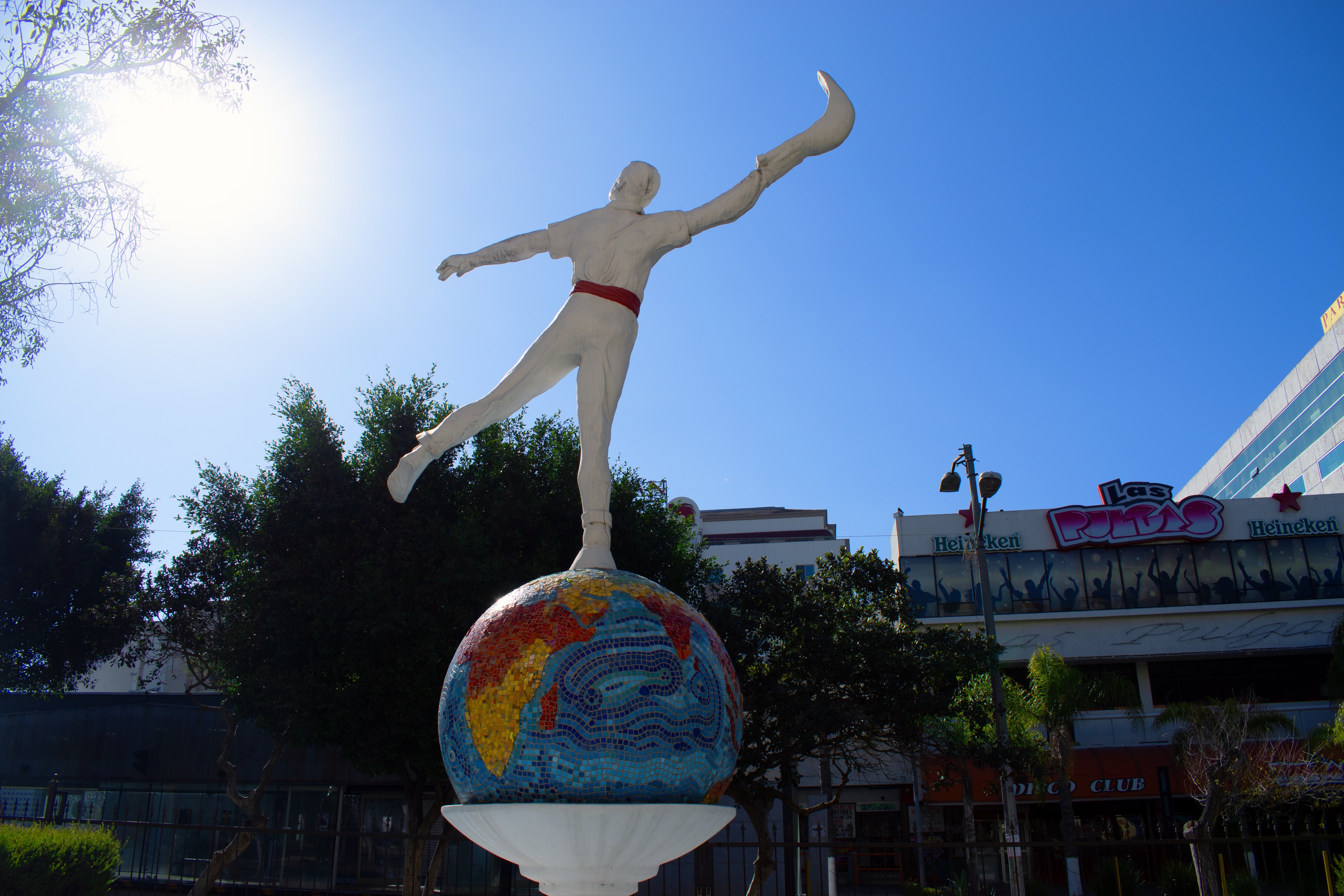statue in Tijuana